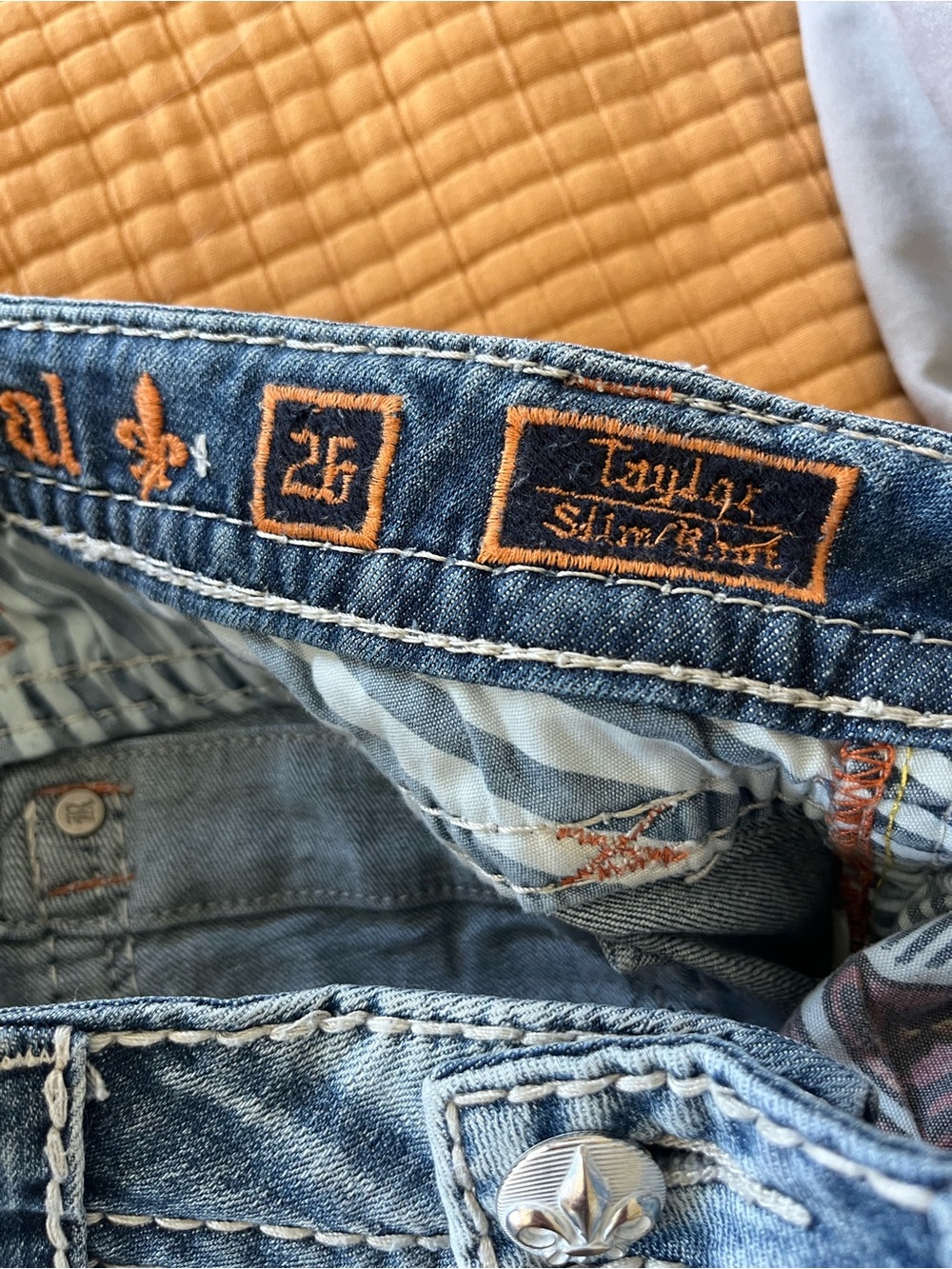 Rock Revival Women's 26 Taylor Slim Boot Jeans - Picture 8 of 11